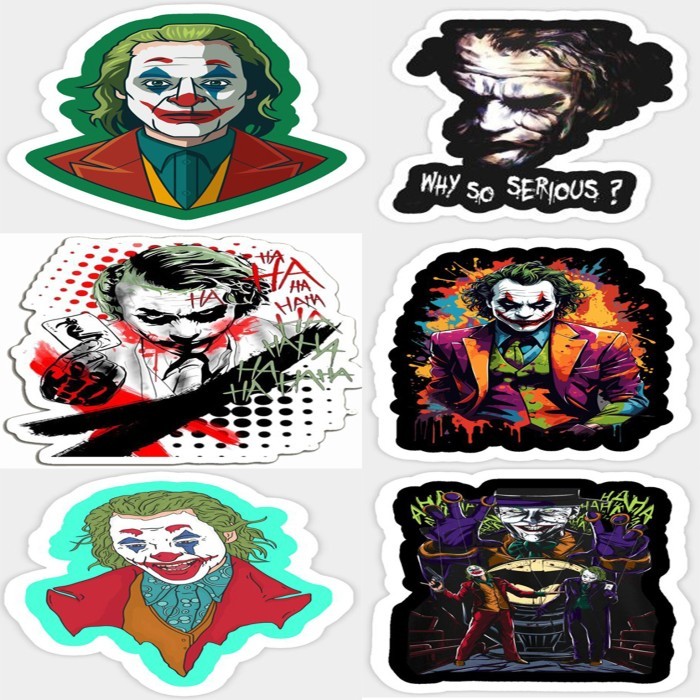 

DLS25 Sticker Cutting Print Joker DC