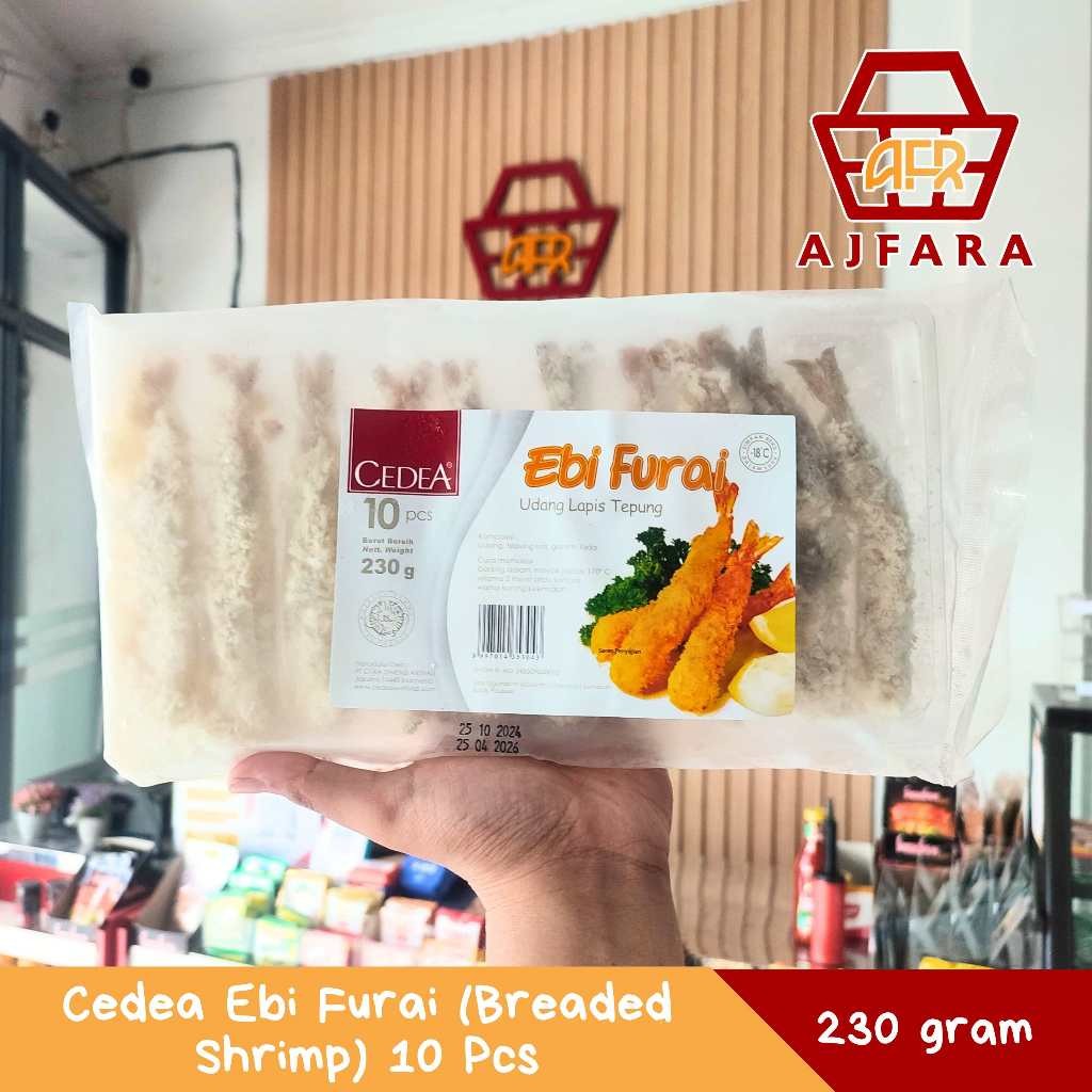 

Cedea Ebi Furai (Breaded Shrimp) 10 Pcs