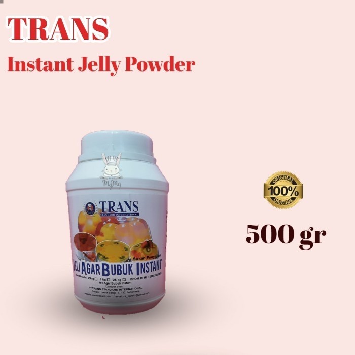 

Instant Jelly Powder / Jeli Bubuk Instant Trans 500 gram
