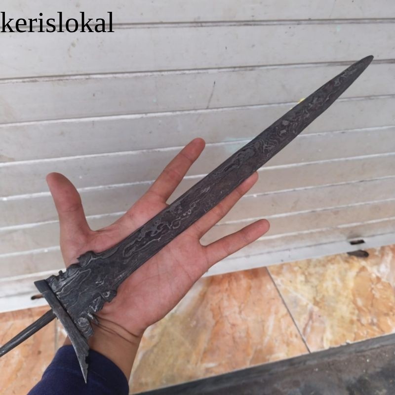 Keris omyang jimbe Est kamardikanPamor ngulit semongko BARANG ISTIMEWA KL6