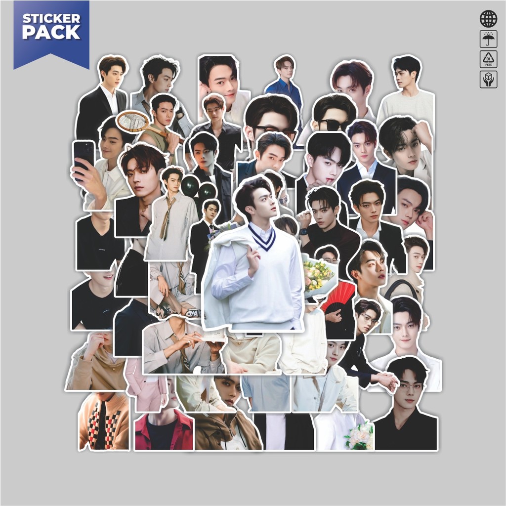 

[100PCS]Stiker Pack Stiker XU KAI Aesthetic Vinyl Anti Air Dekorasi Sticker Laptop Buku Journal Koper Helm Casing HP Gitar Helm Skateboard