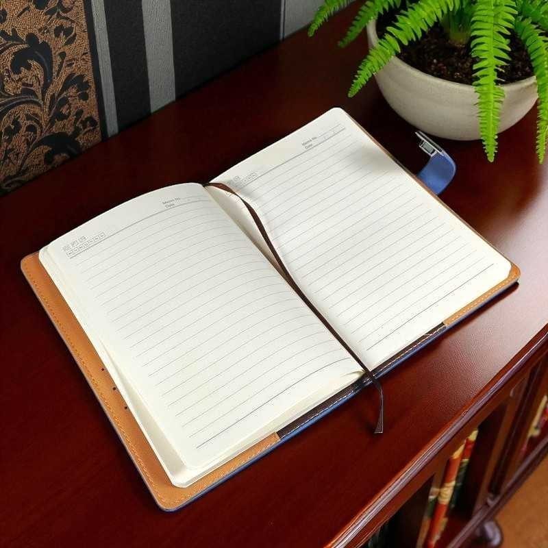 

ALSHASTR Toddi Buku Jurnal Leather Determination A5 200 Halaman Grid with Lock - TDD3