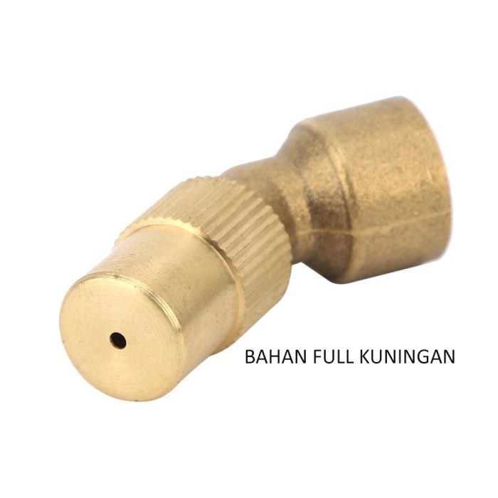 Kepala Nozzle Cuci AC - Model Bengkok