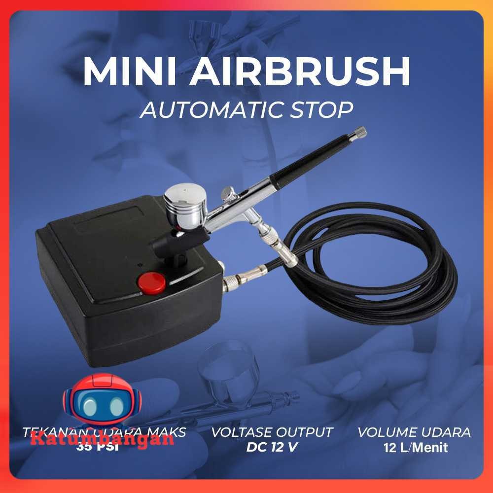 

Humble Mini Airbrush Automatic Stop Double Action Spray Paint Art - T100