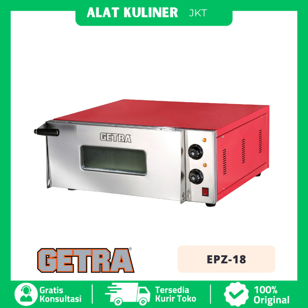 OVEN PIZZA GETRA EPZ 18 EPZ-18 LISTRIK COMMERCIAL ELECTRIC PIZZA OVEN