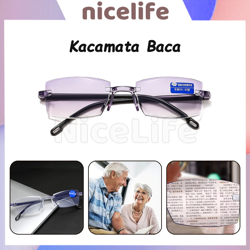 Kacamata Baca / Kacamata Baca Auto Fokus Super Anti Blueray