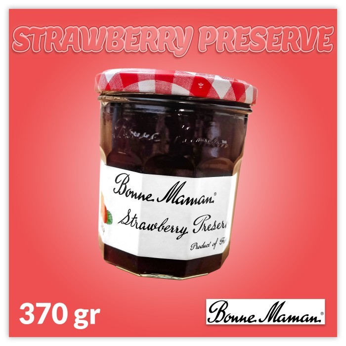 

New Arrival Bonne Maman Strawberry Jam - 370 gr