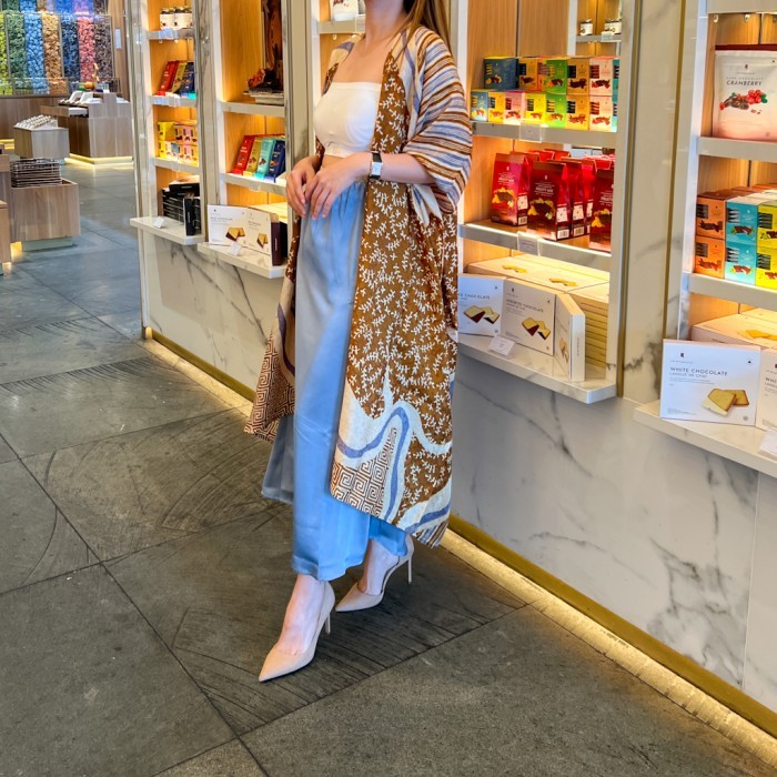 Lausboutique-Outer Tania- Seri Halloween- Outer Batik Wanita Viscose