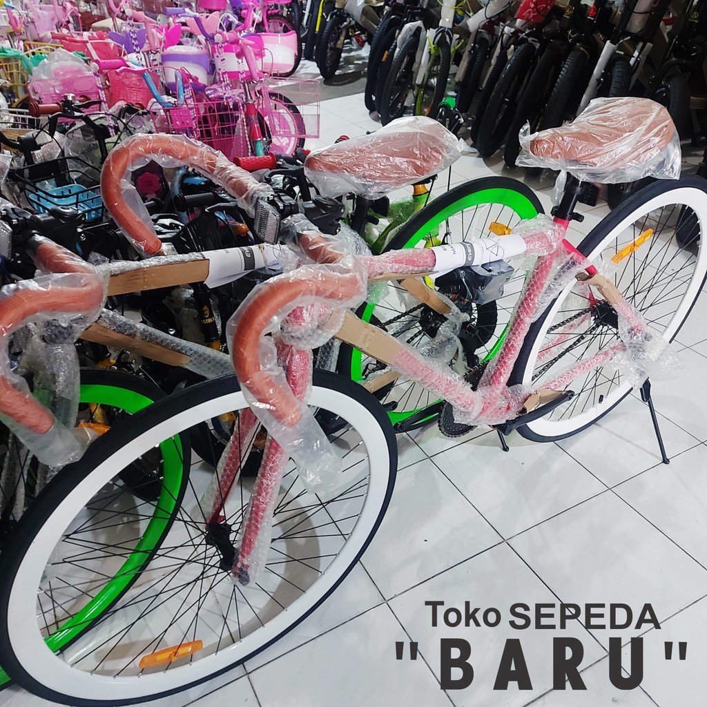 TB - Sepeda Fixie EVERGREEN Uk 700 Inch