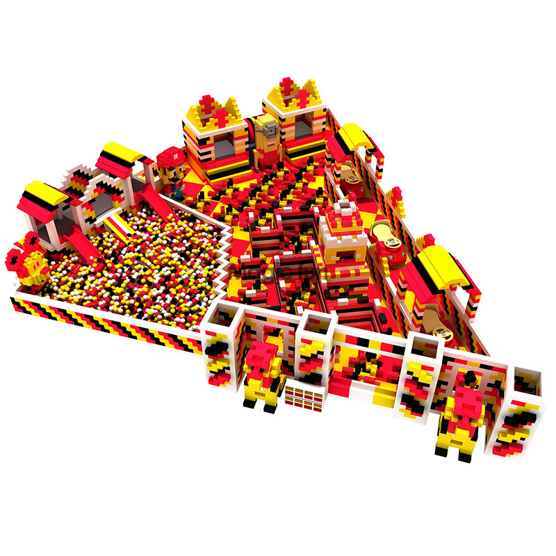 Children Entertainment Center Soft Play Indoor Playground Equipment Kids Indoor Playground