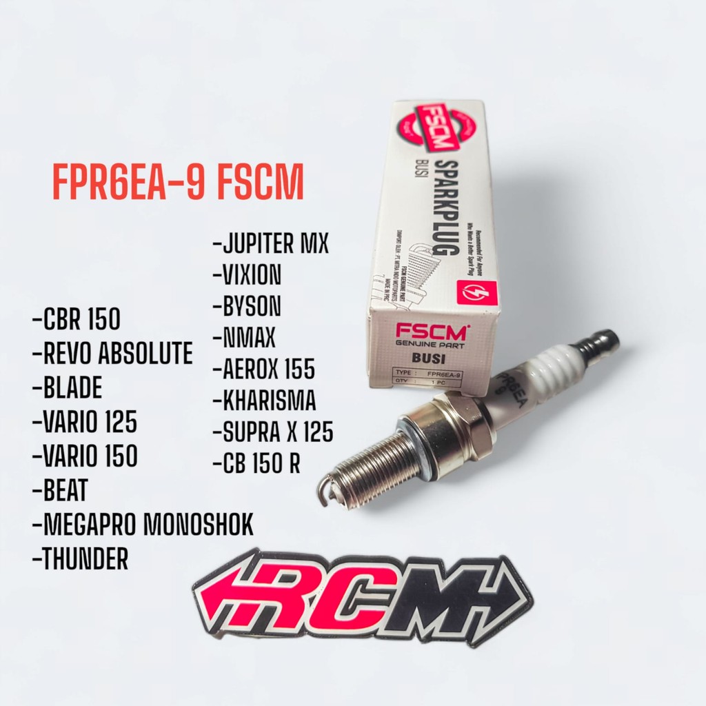 FPR6EA-9 BUSI KHARISMA SUPRA X 125 BEAT VARIO 125 THUNDER REVO VIXION MEGAPRO MONO RESISTOR FSCM