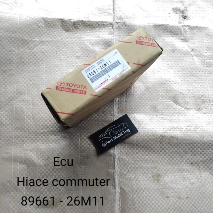 Ecu Ecm Komputer Computer Toyota Hiace Hqice Comuter Commuter 89661-26M11 Original