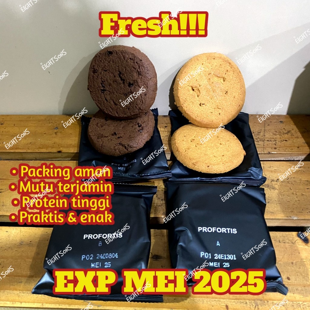 Ransum TNI Biskuit Profortis Exp 31 MEI 2025