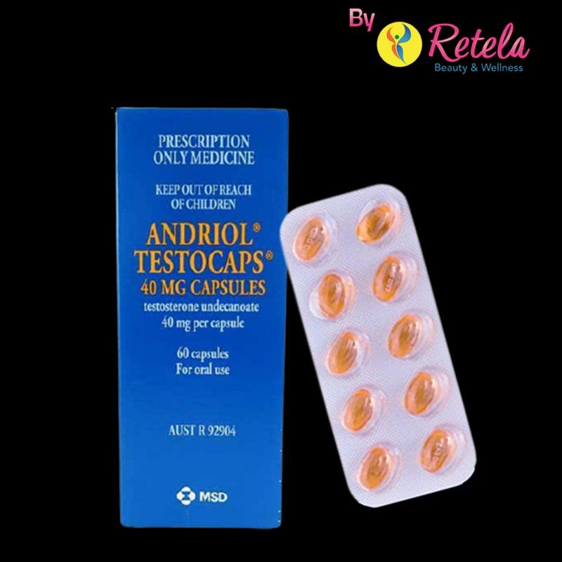 ANDRIOL TESTOCAP 40MG 1 STRIP 10 TABLET