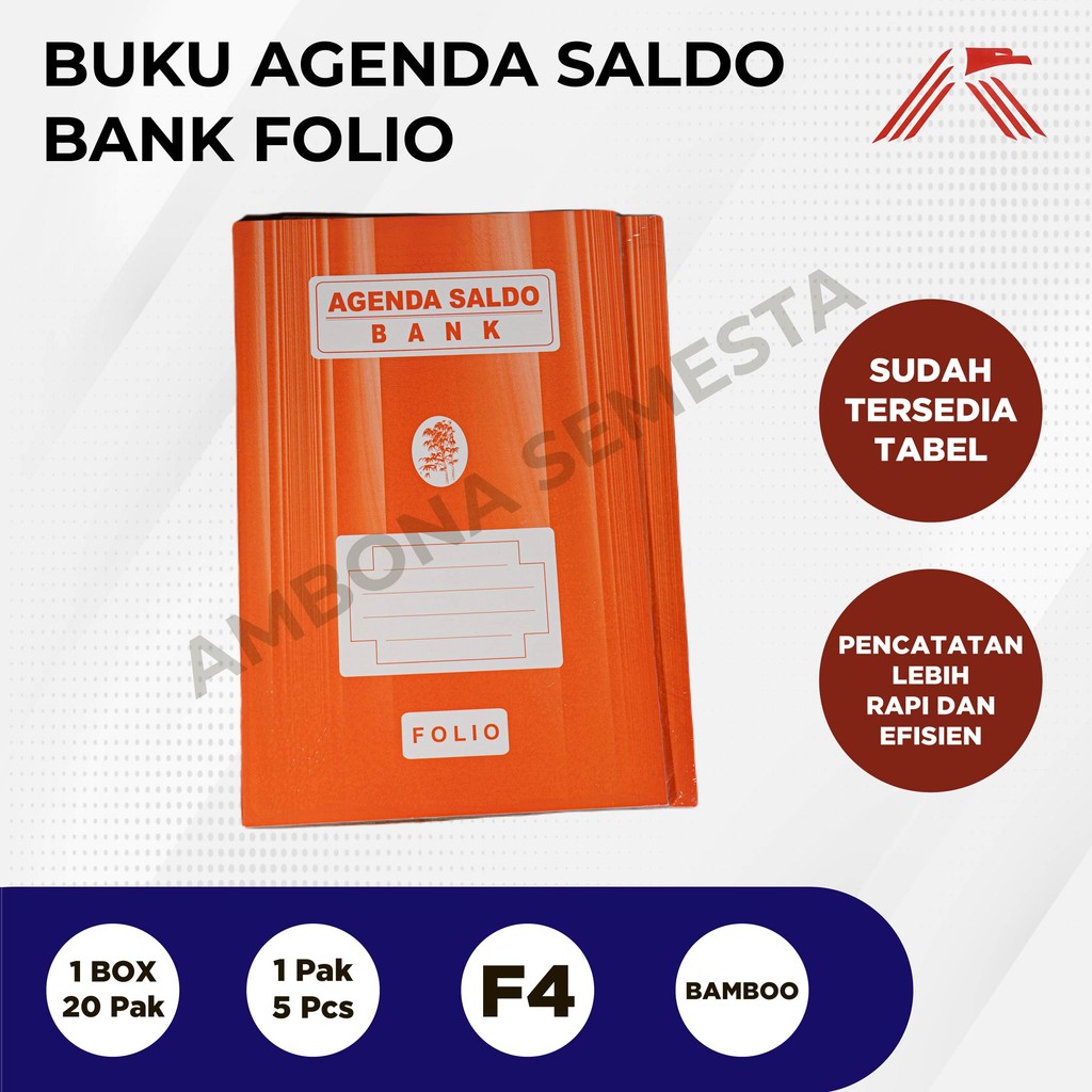 

Buku Saldo Bank Folio