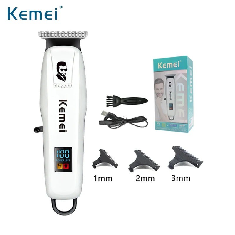 [100% Asli] Hair Clipper Mesin Alat Cukur Rambut Kemei KM PG232 Original
