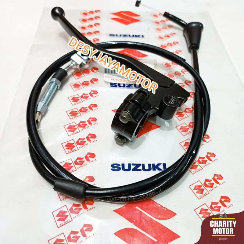 Kabel Kopling Suzuki thunder 125 New + dudukan spion kiri + handle kopling Suzuki thunder 125 new se