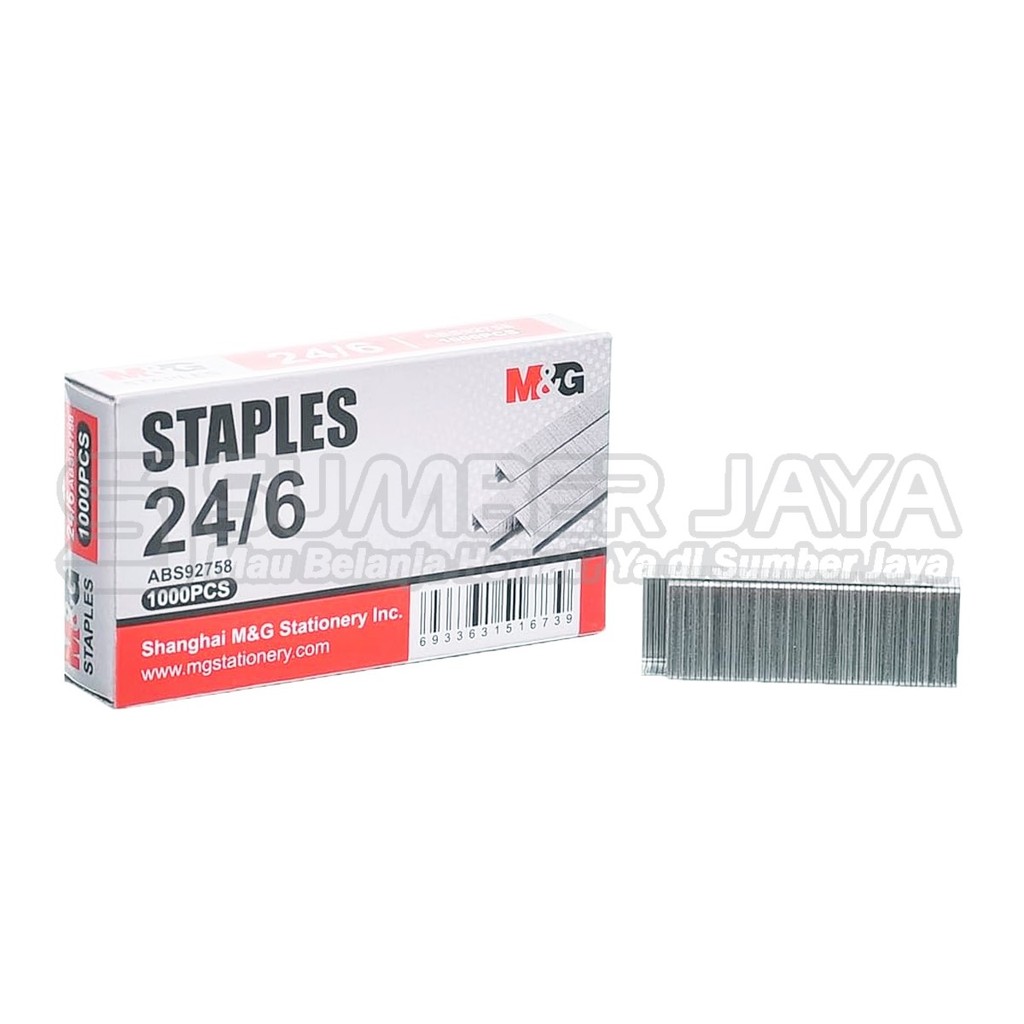 

Refill Isi Stapler Stapler No.10 ABS92757 No. 24/6 ABS92758