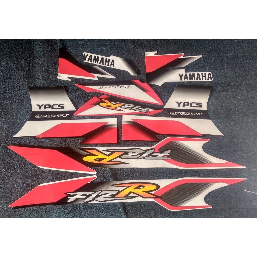 stiker striping yamaha f1ZR 2001