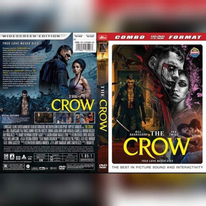 Kaset Film THE CROW - 2024 - HD