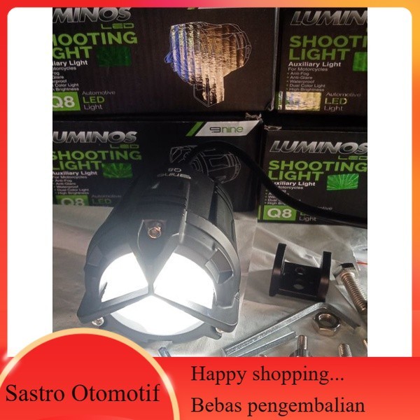 Lampu Tembak Led Q8 Luminos Hi low putih kuning