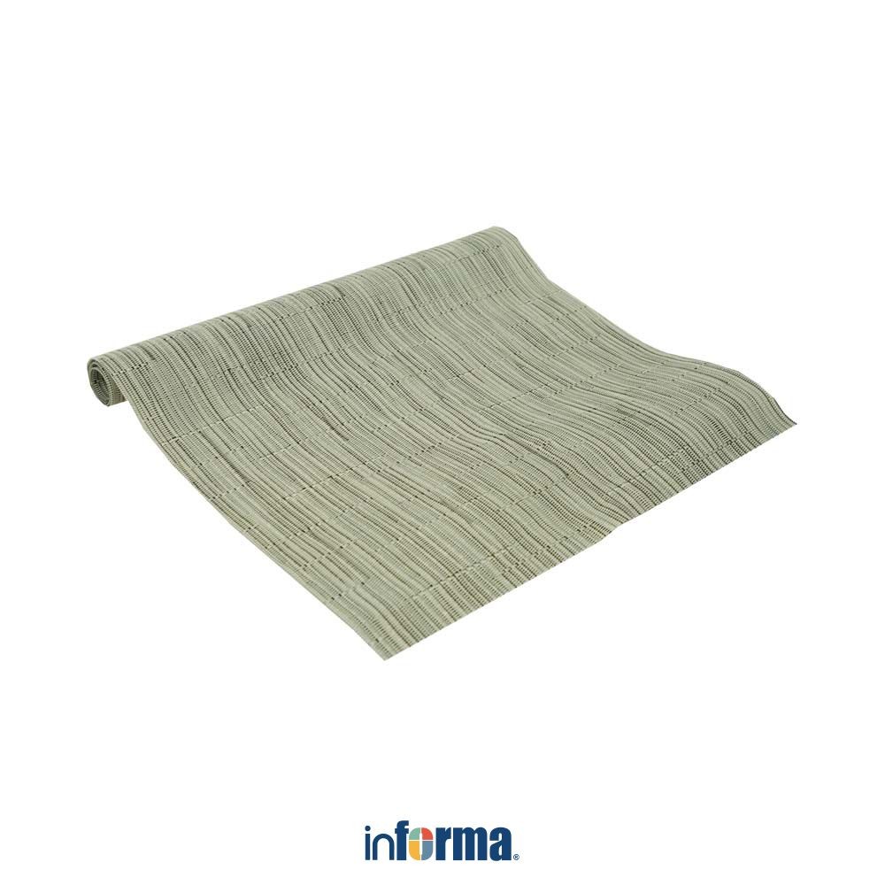 Informa Appetite Set 4 pcs Tatakan Piring Woven - Abu-Abu Plate Mat Alas Piring Gelas Dining Tools D