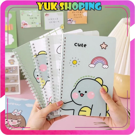 

YUKSHOPING Buku Tulis A5 /Notebook A5/Buku Tulis Sekolah isi 60 lembar S105