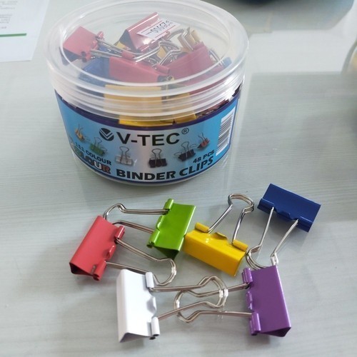 

V-TEC BINDER CLIP WARNA TUBE