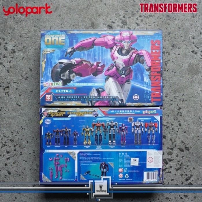 Yolopark Transformers ONE AMK Cogged Bot Mode ELITA-1 Elita 1 Elita1