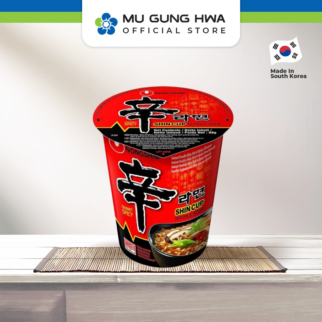 

Nongshim Shin cup noodle soup - 68g