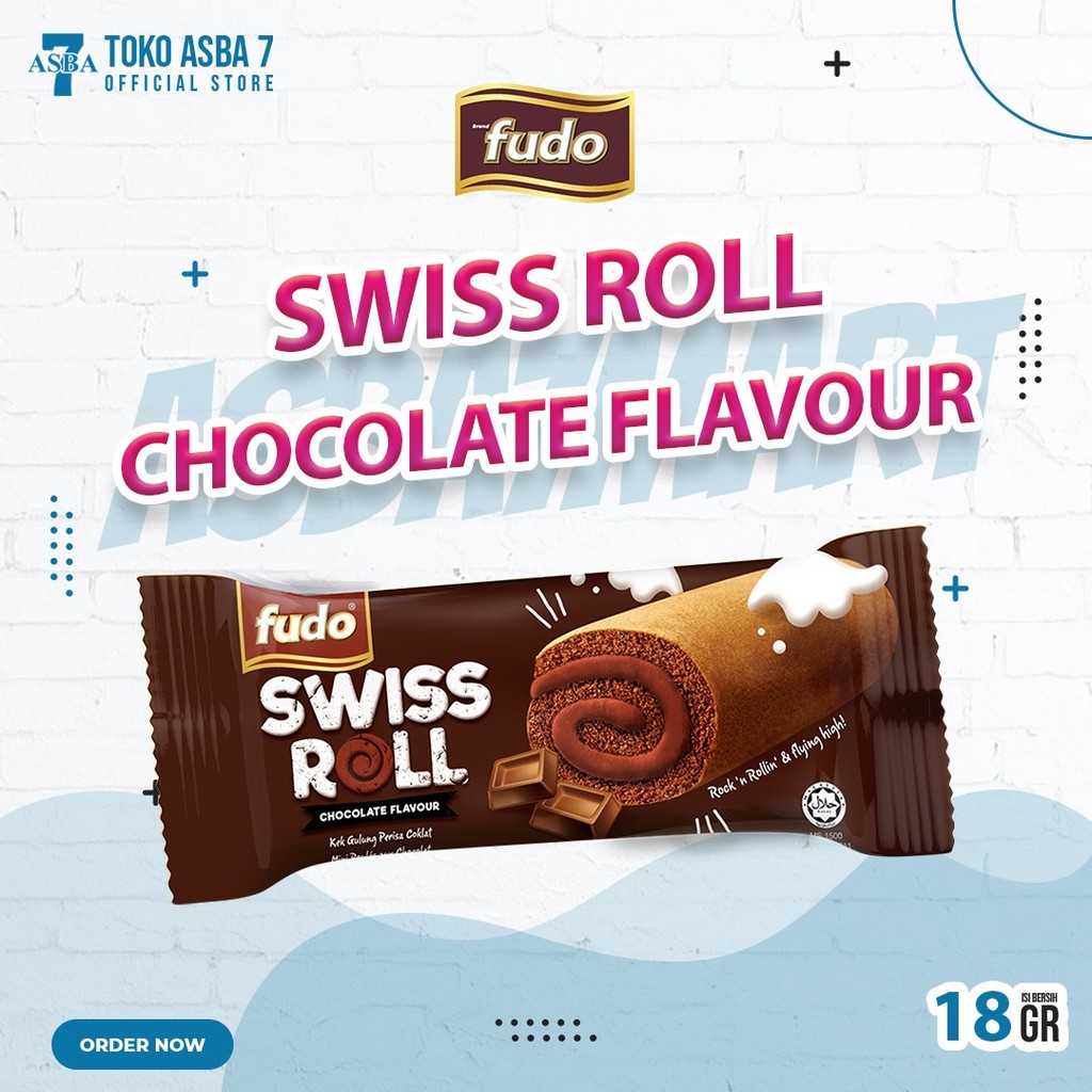 

FUDO SWISS ROLL CHOCOLATE 18GR