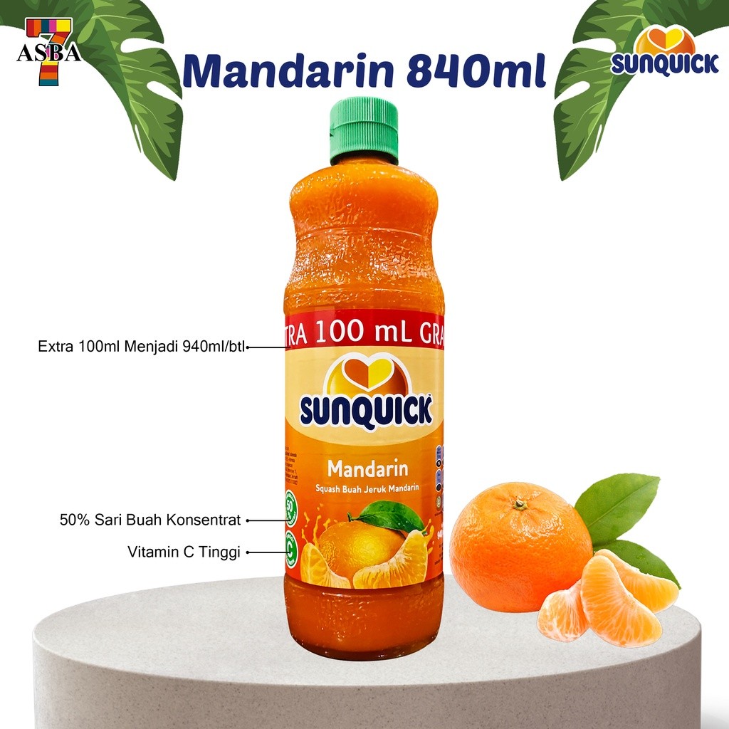

SUNQUICK MANDARIN 840ML