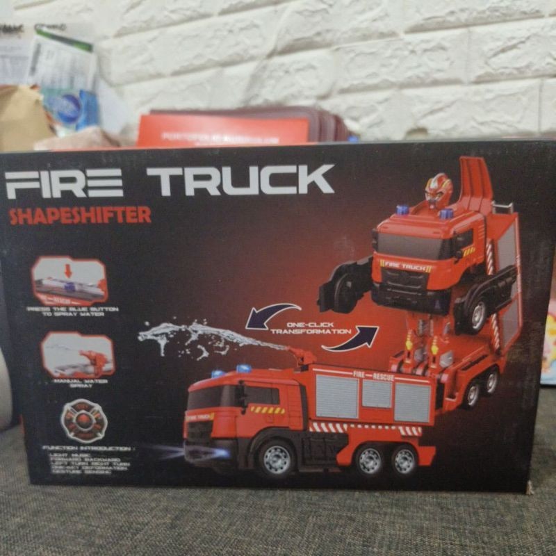 Fire Truck RC Cruzer Speed Fury Shapeshifter KSMbersaudara