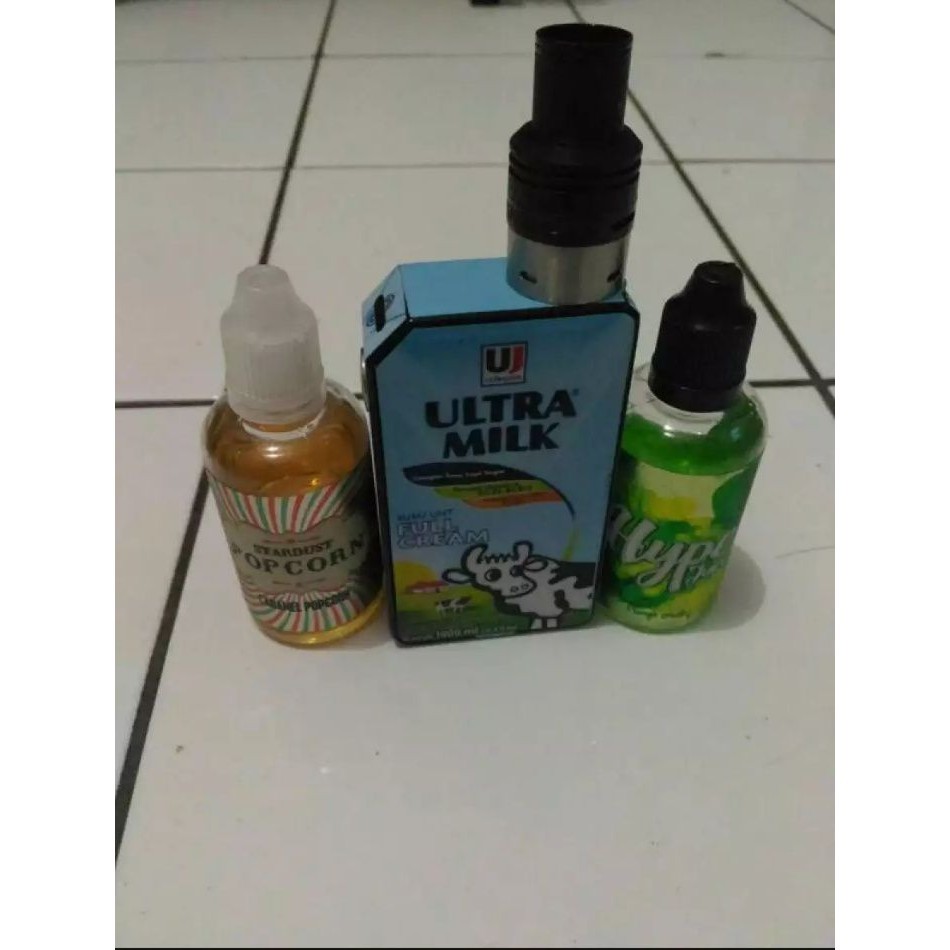 stiker vapor/mod tesla invander 3 - bisa custom gambar