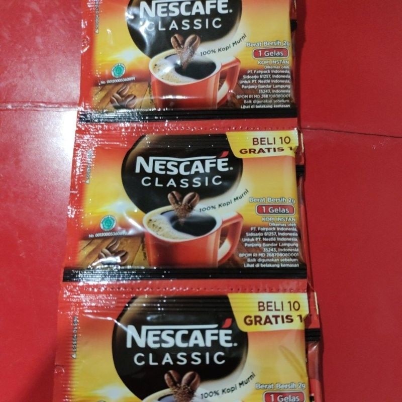 

kopi nescafe 2 gram 1 sachet