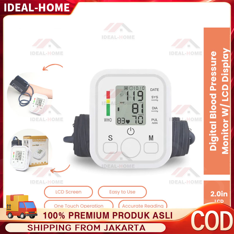 TENSI DARAH DIGITAL ALAT UKUR TEKANAN DARAH dan jantung/ tensi darah digital / tensimeter digital al