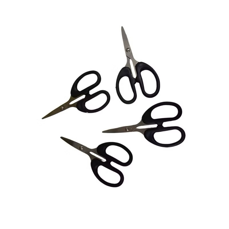 

(TOS) gunting obral gagang hitam stainless/gunting pemotong kertas/gunting stainless steel gunting medium hitam ukuran 12cm