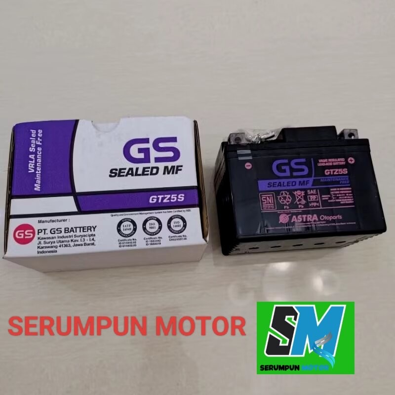 AKI GS GTZ5 AKI KERING AKI MOTOR BEAT VARIO SUPRA X 125 AKI GS ASTRA