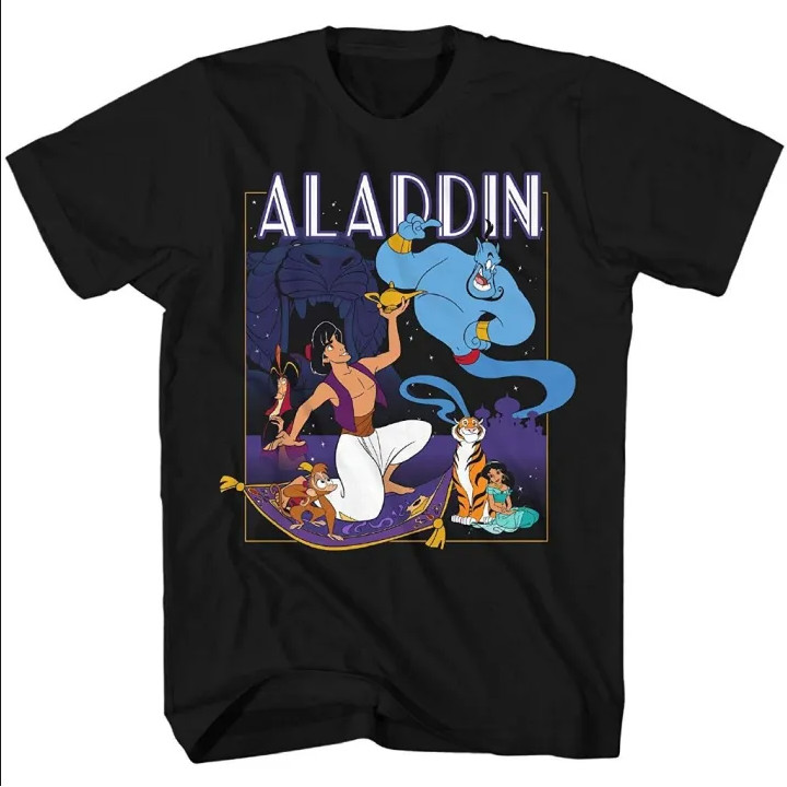 T-Shirt kaos skena Baju pria cartoon Casual Cotton Oversize Vintage