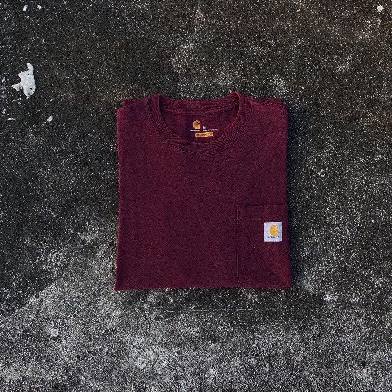 GRATIS ONGKIR Carhartt POCKET MAROON