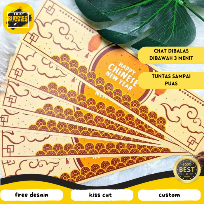 

INB Print Cetak Paper Belt Imlek Chinese New Year Paperbelt Gong Xi Fa Cai Free Desain A3+