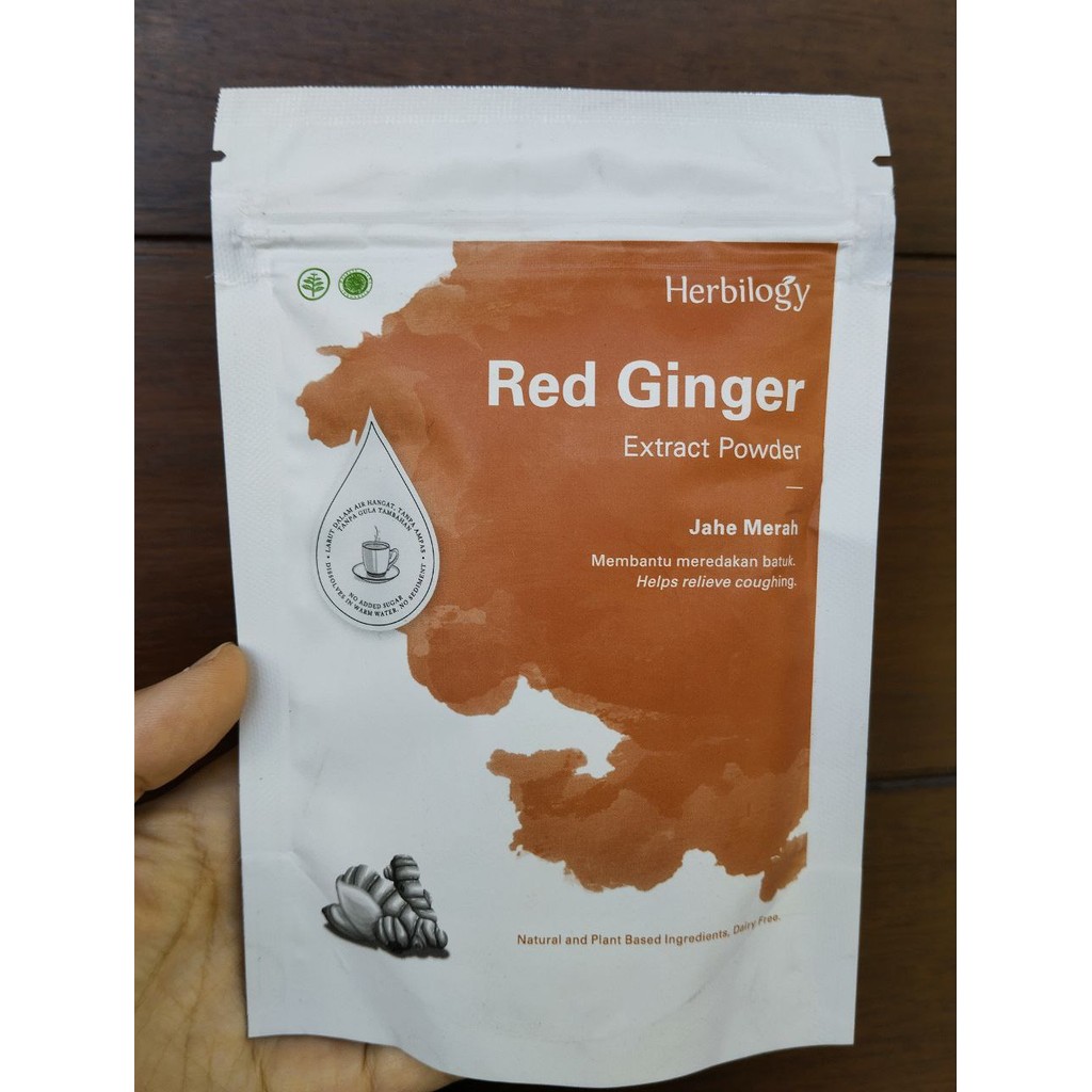 

Herbilogy Red Ginger Extract Powder jahe merah bubuk 100 g