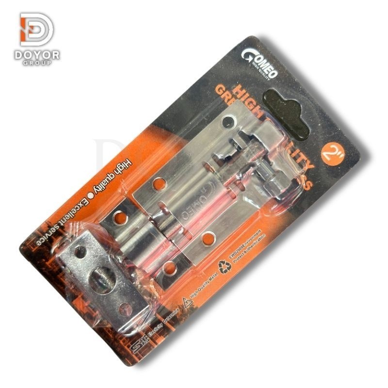 Grendel Slot Pintu Jendela 2 inch / Grendel Pintu Stainless / Slot Jendela.