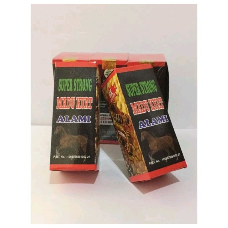 HERBAJANTAN - PROMO..!!! madu super stong - madu tonic 6X madu herbal strong harga 1box