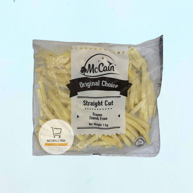 

RB Mc Cain Kentang Goreng Original Choice 1kg French Fries Frozen Straight Cut Crinkle Shoestring