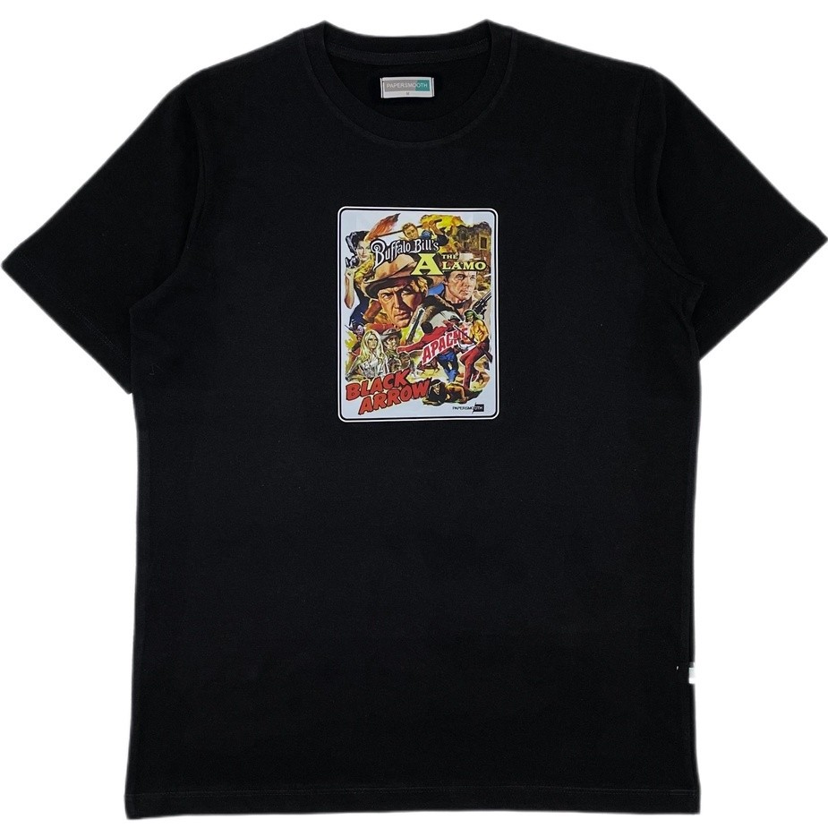 PAPERSMOOTH T-shirt Western Black