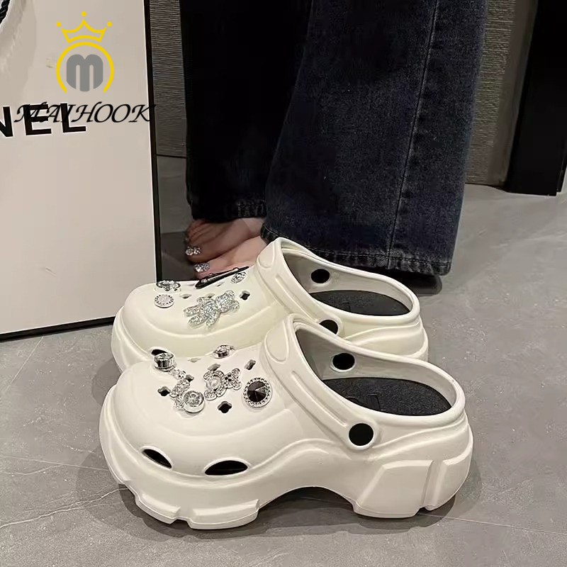 MAIHOOK Sandal Baim EVA Rubber Wanita Import Sandal Fuji Bahan Rubber 3D Anti Slip  EVA Rubber Tingg