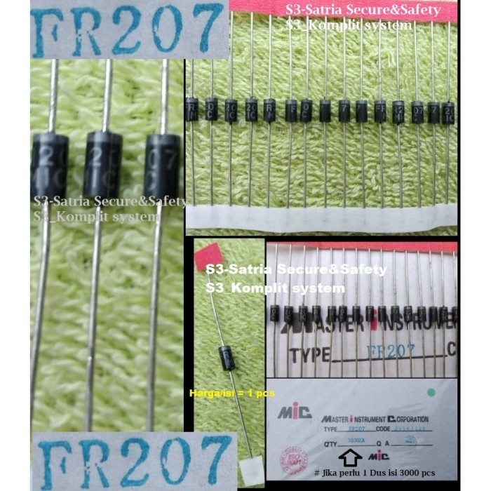 Dioda FR207 Diode FR 207