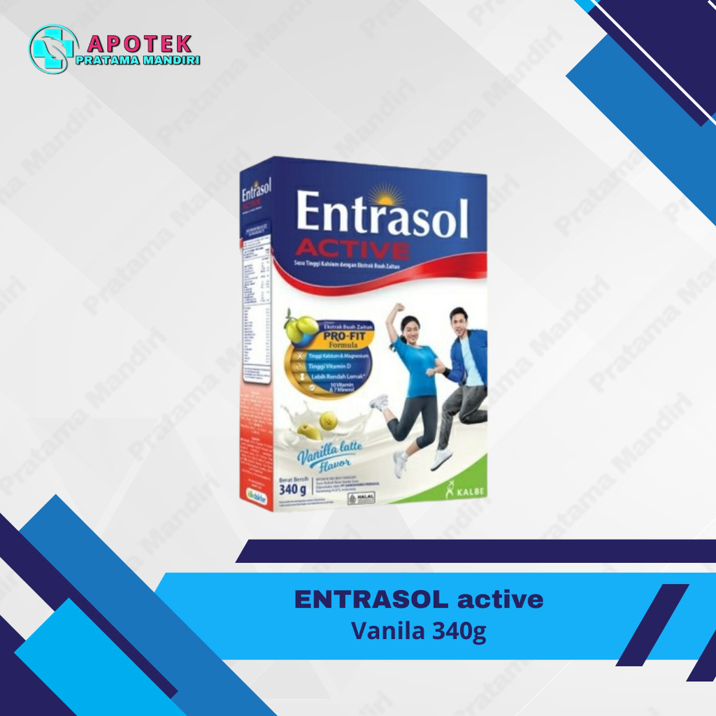 

ENTRASOL ACTIVE VANILLA LATTE 340 G