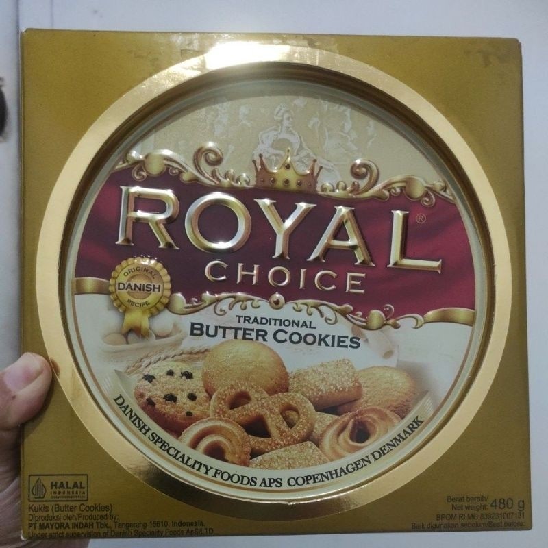 

ROYAL BUTTER COOKIES 240GR 480GR